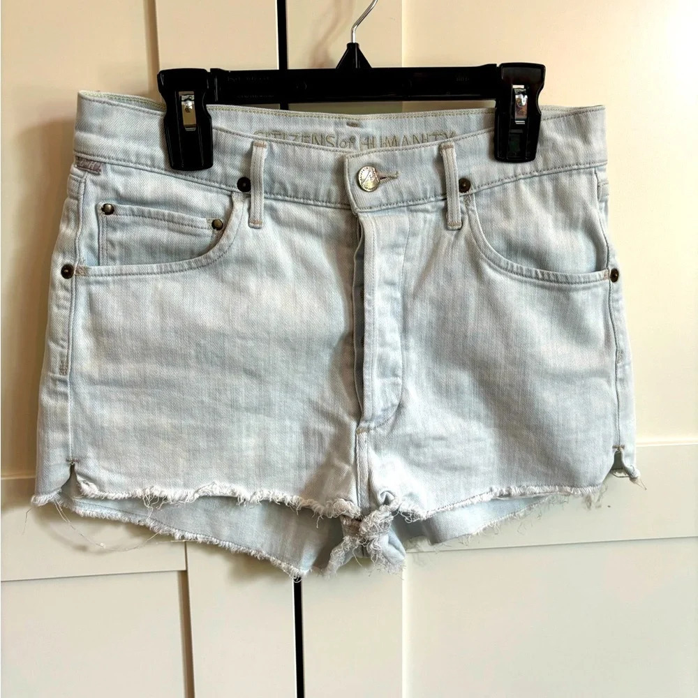 Citizens of Humanity Chloe Raw Hem Jean Shorts Size 26